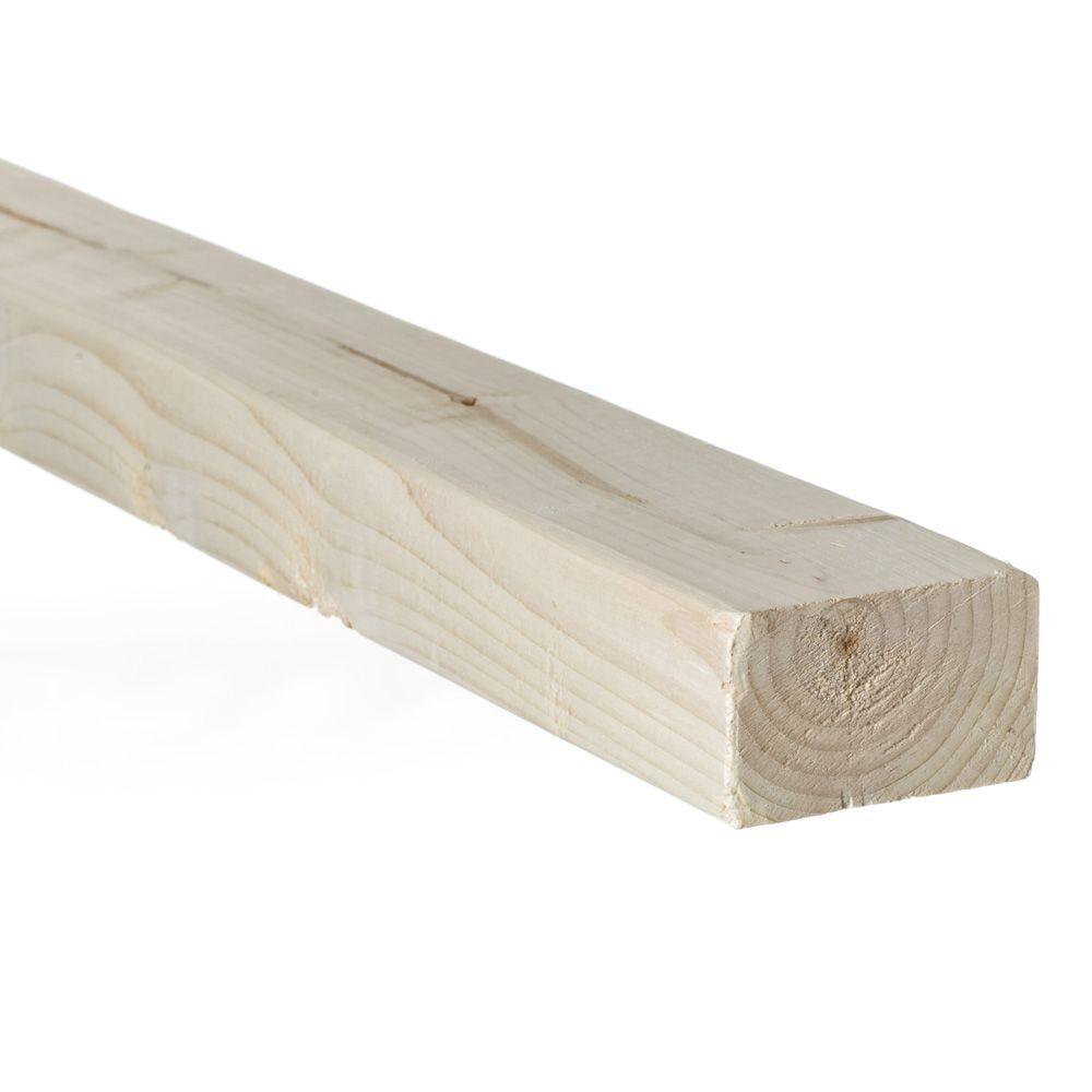 2 in. x 3 in. x 96 in. Select Kiln Dried Whitewood Stud