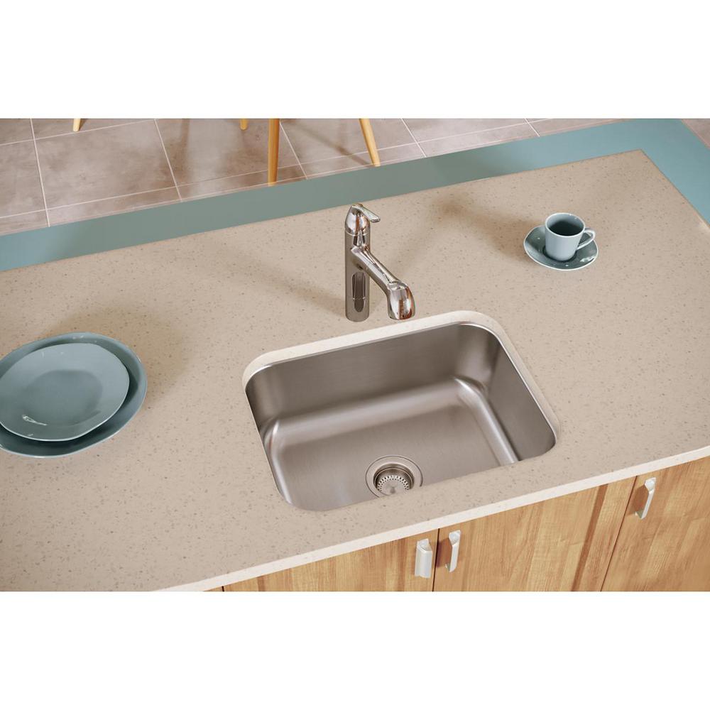 Elkay Dayton Undermount Stainless Steel 24 In Single Bowl Kitchen Sink Dcfu2115 The Home Depot - 24 Inch Kitchen Sink Home Depot Elkay Dayton Undermount Stainless Steel 24 In Single Bowl Kitchen Sink Dcfu2115 The Home Depot - 24 Inch Kitchen Sink Home Depot