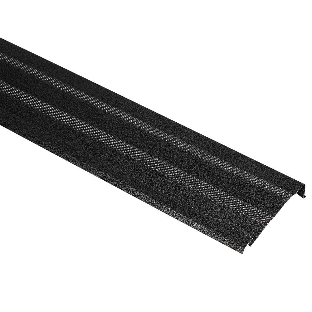 Amerimax Home Products 5 in. x 3 ft. Black Diamond Gutter Shield