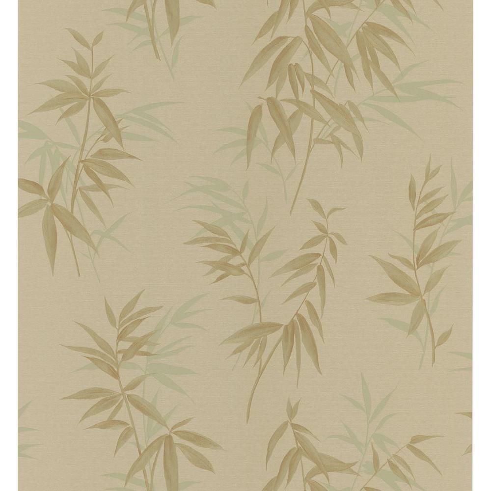 Brewster Bath Bath Bath III Brown Bamboo Wallpaper Sample-149-63805SAM