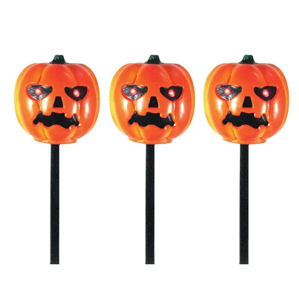 operated battery halloween lights haunted pumpkin brite sound pack light star