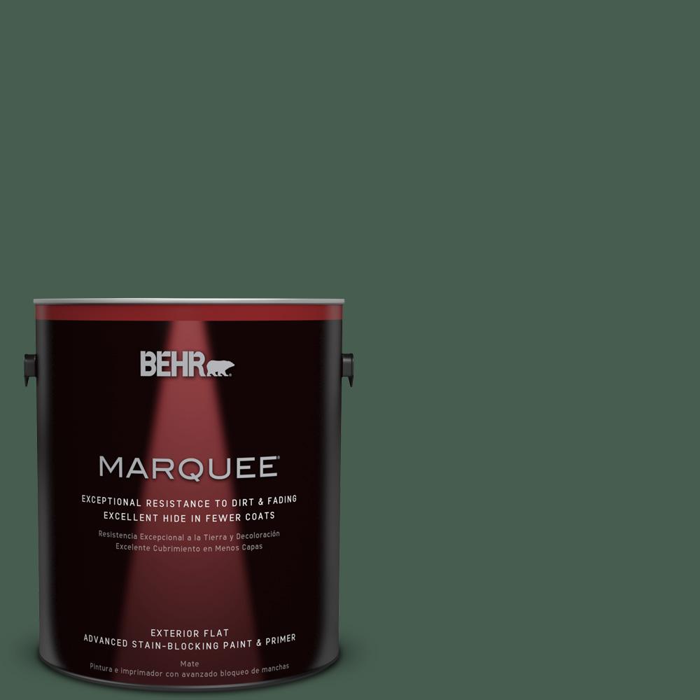 BEHR MARQUEE 1gal. 450F7 Hampton Green Flat Exterior