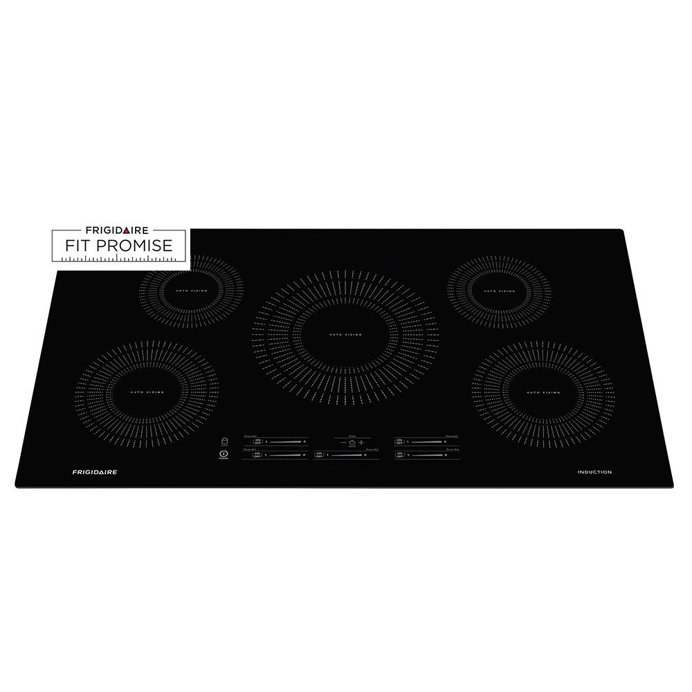 Frigidaire 36 In Induction Cooktop In Black With 5 Elements