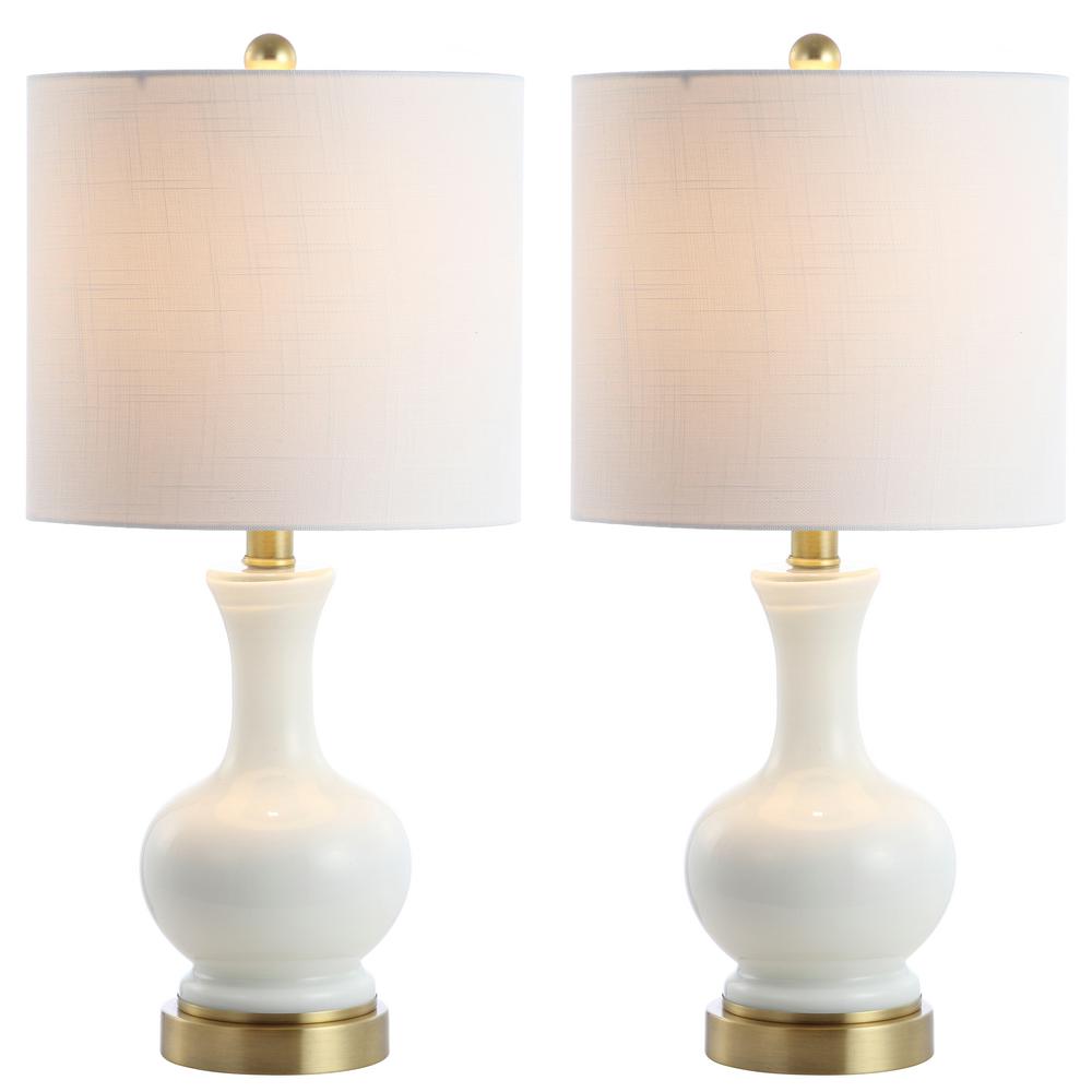 white table lamp set of 2