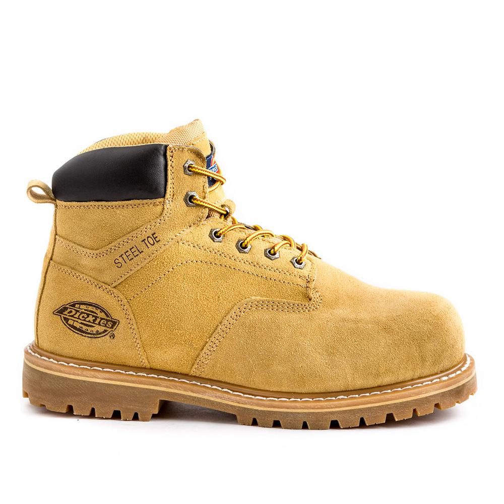 Work Boots - Steel Toe - Wheat Size 