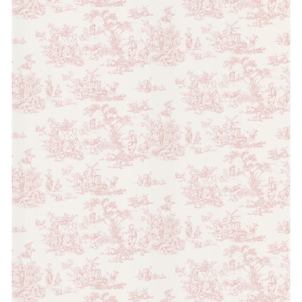 Brewster Toile Wallpaper-403-49254 - The Home Depot