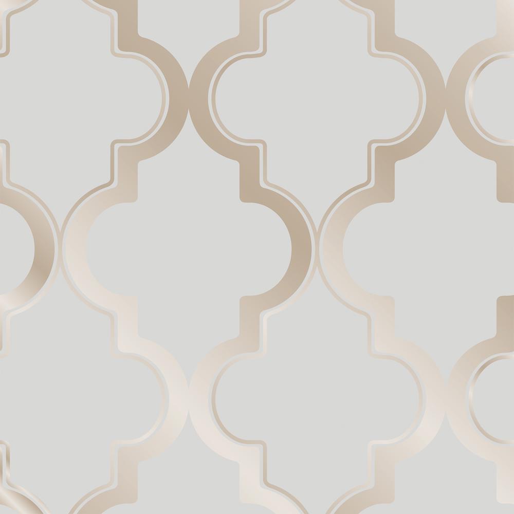 Tempaper Marrakesh Bronze Gray SelfAdhesive, Removable Wallpaper MA10083 The Home Depot