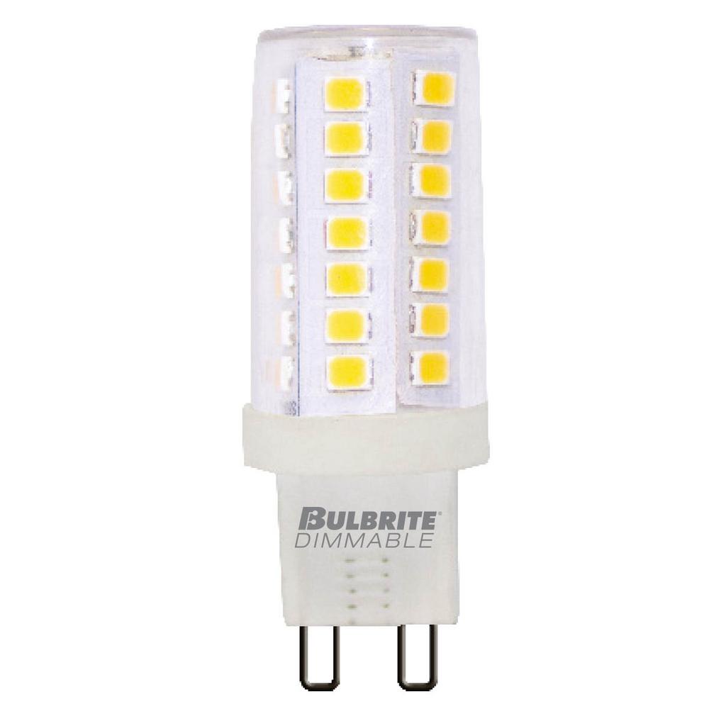 450 799 G9 Led Bulbs Light The Home Depot 60 Watt Equivalent T6 Dimmable Bi Pin G9 Led Light Bulb Soft