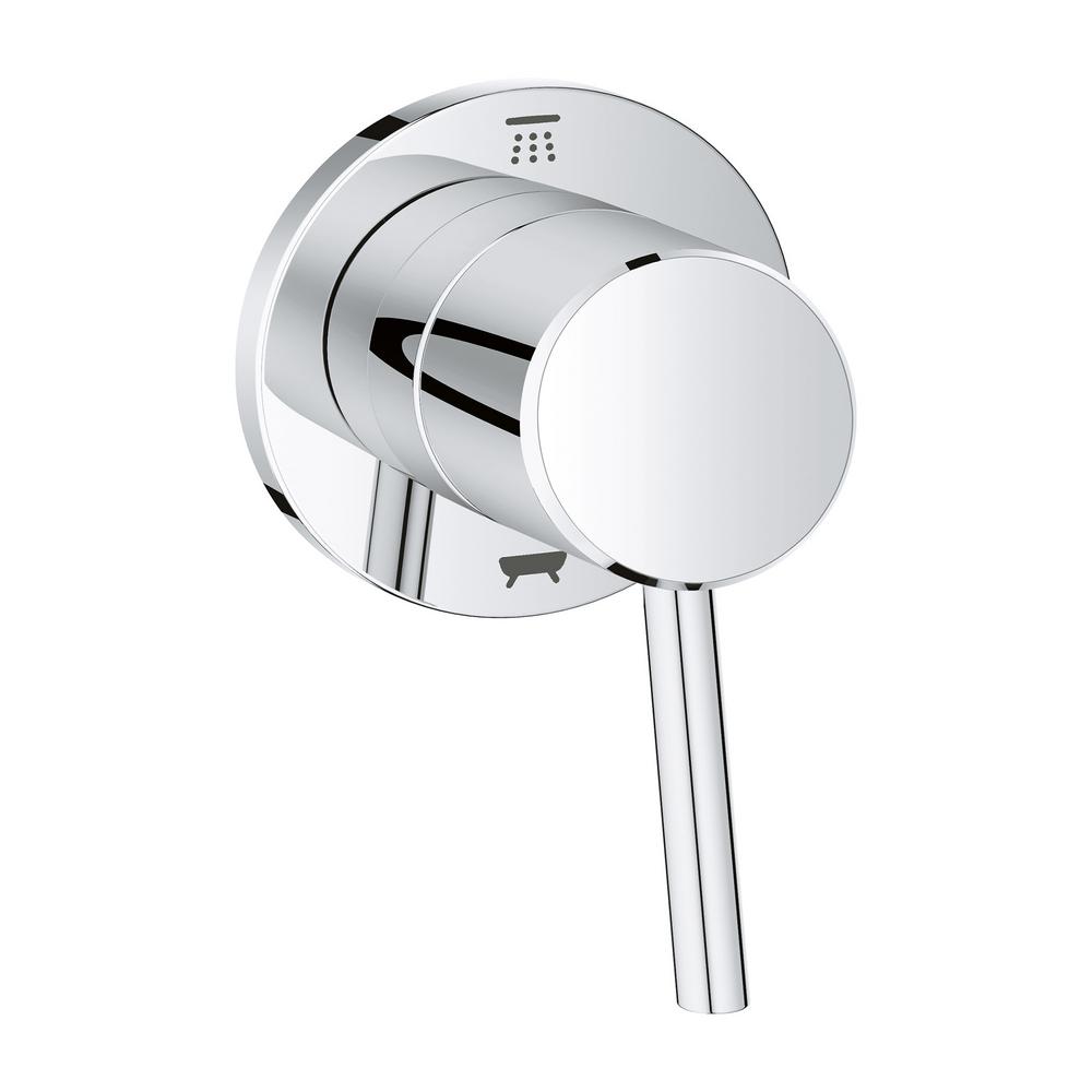 Grohe Concetto 1 Handle Diverter Valve Only Trim Kit In Starlight