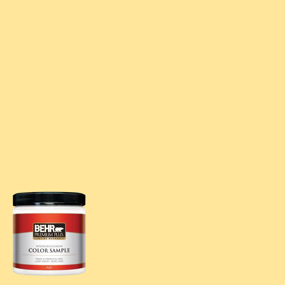 BEHR Premium Plus 8 oz. 380A3 Summer Harvest Interior/Exterior Paint