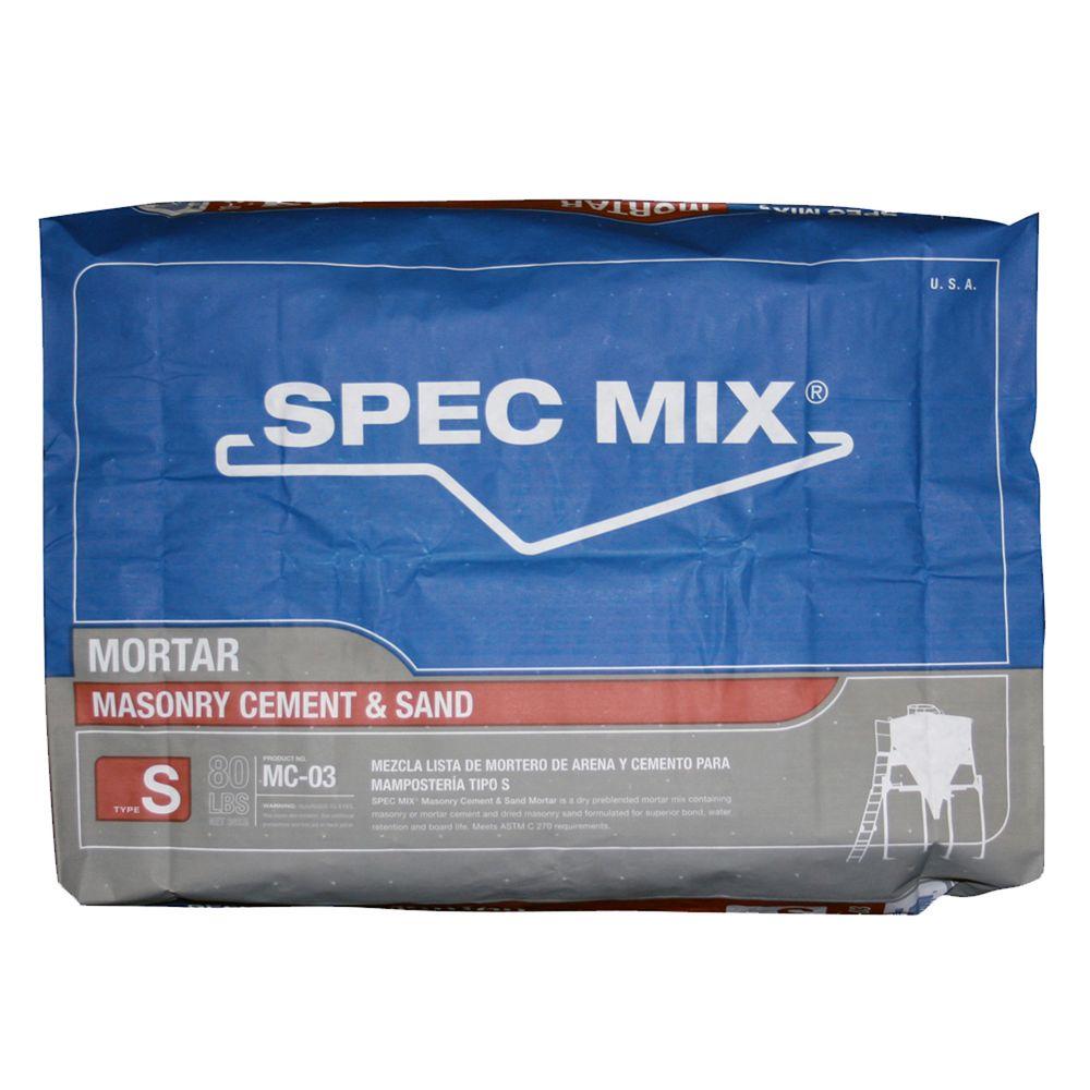 Quikrete 80 Lbs. Special Mortar Mix-PL03 - The Home Depot