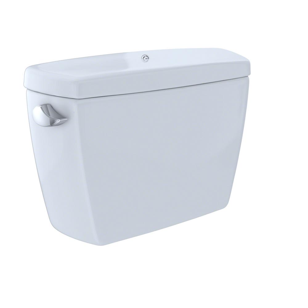 TOTO Drake 1.6 GPF Single Flush Insulated Toilet Tank Only with Bolt Down Lid in Cotton White
