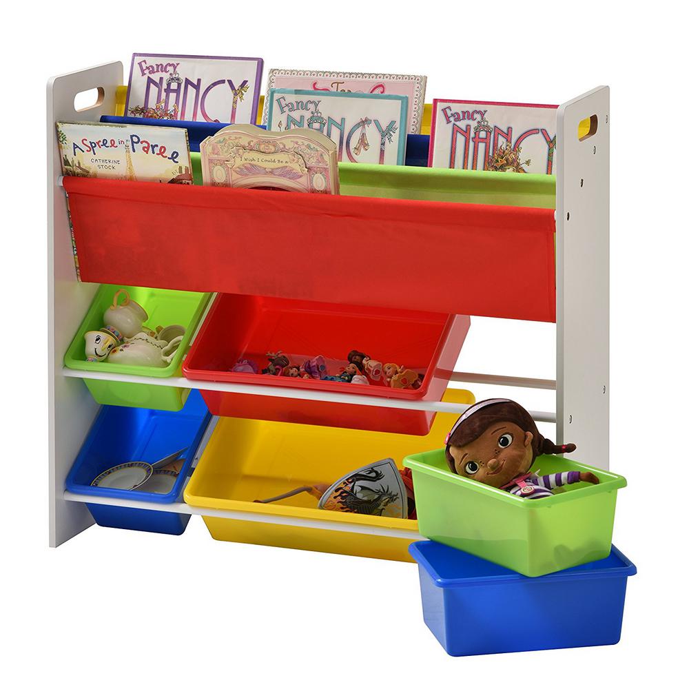 book and toy organizer