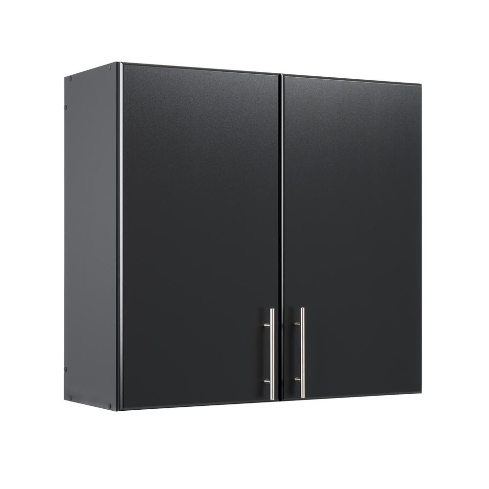 Prepac Elite Black 32 in. Wall Cabinet-BEW-3230 - The Home ...