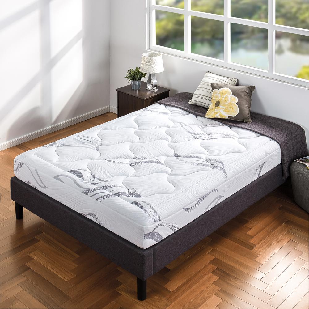 Zinus Inc Ultra-Plush Supreme 8 in. Queen Memory Foam ...