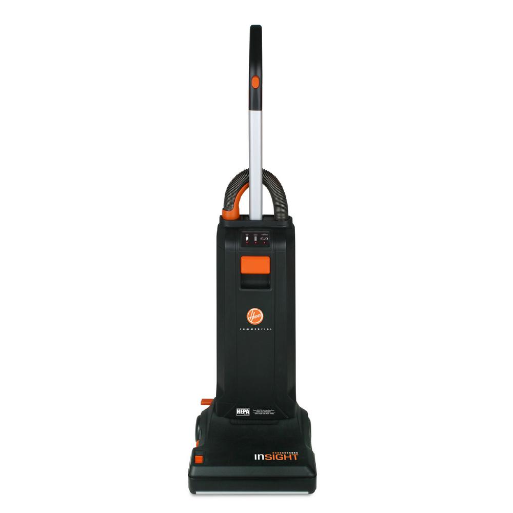 upright vacuum commercial hoover cleaner bagged insight lightweight hard dual motor depot vacuums homedepot
