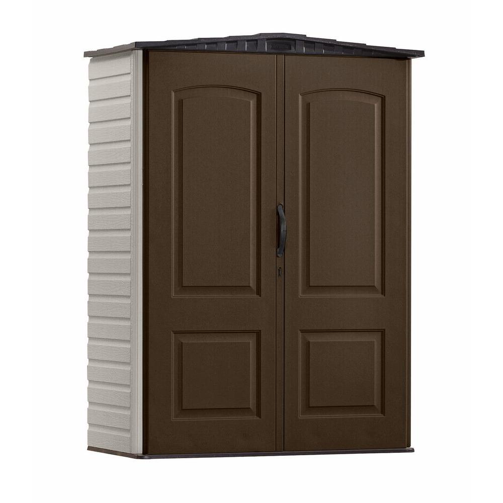 Rubbermaid 2 ft. x 2 ft. Vertical Storage Shed-2035894 ...