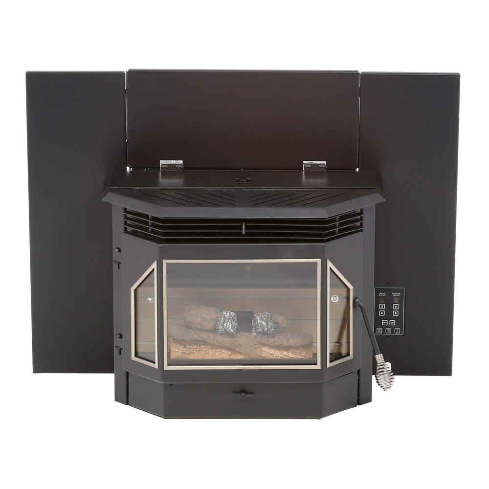 Englander 28 5 In 2000 Sq Ft Pellet Burning Fireplace Insert 25