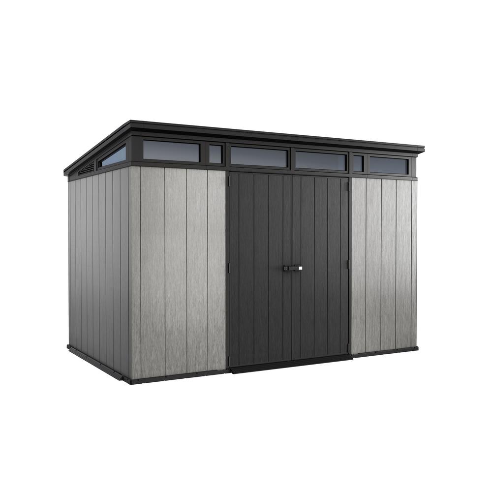 Us Leisure 10 Ft X 8 Ft Keter Stronghold Resin Storage Shed