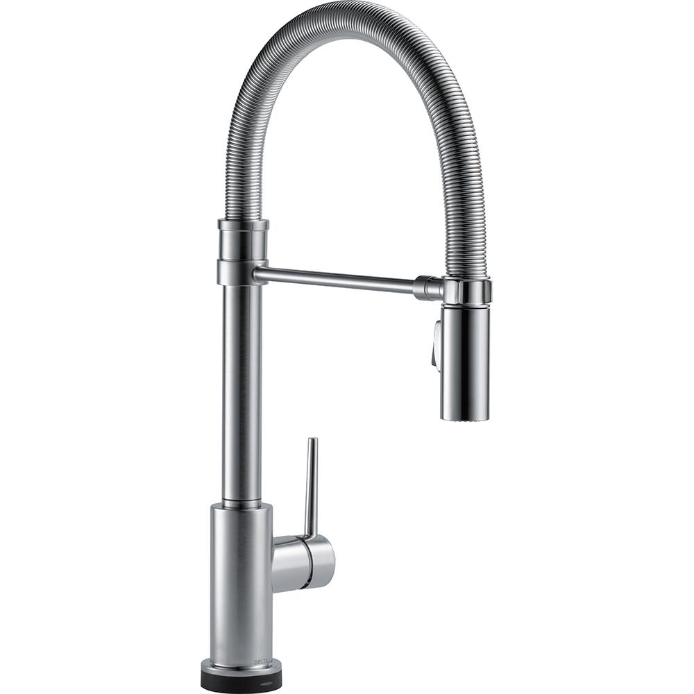 Delta Trinsic Pro Single Handle Pull Down Sprayer Kitchen Faucet