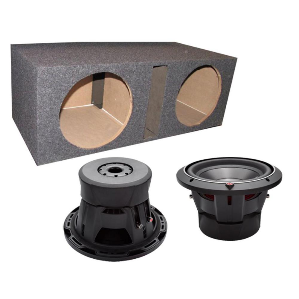 Rockford 2 ROCKFORD FOSGATE P3D2-10 10 in. 1000-Watt 2-Ohm ...