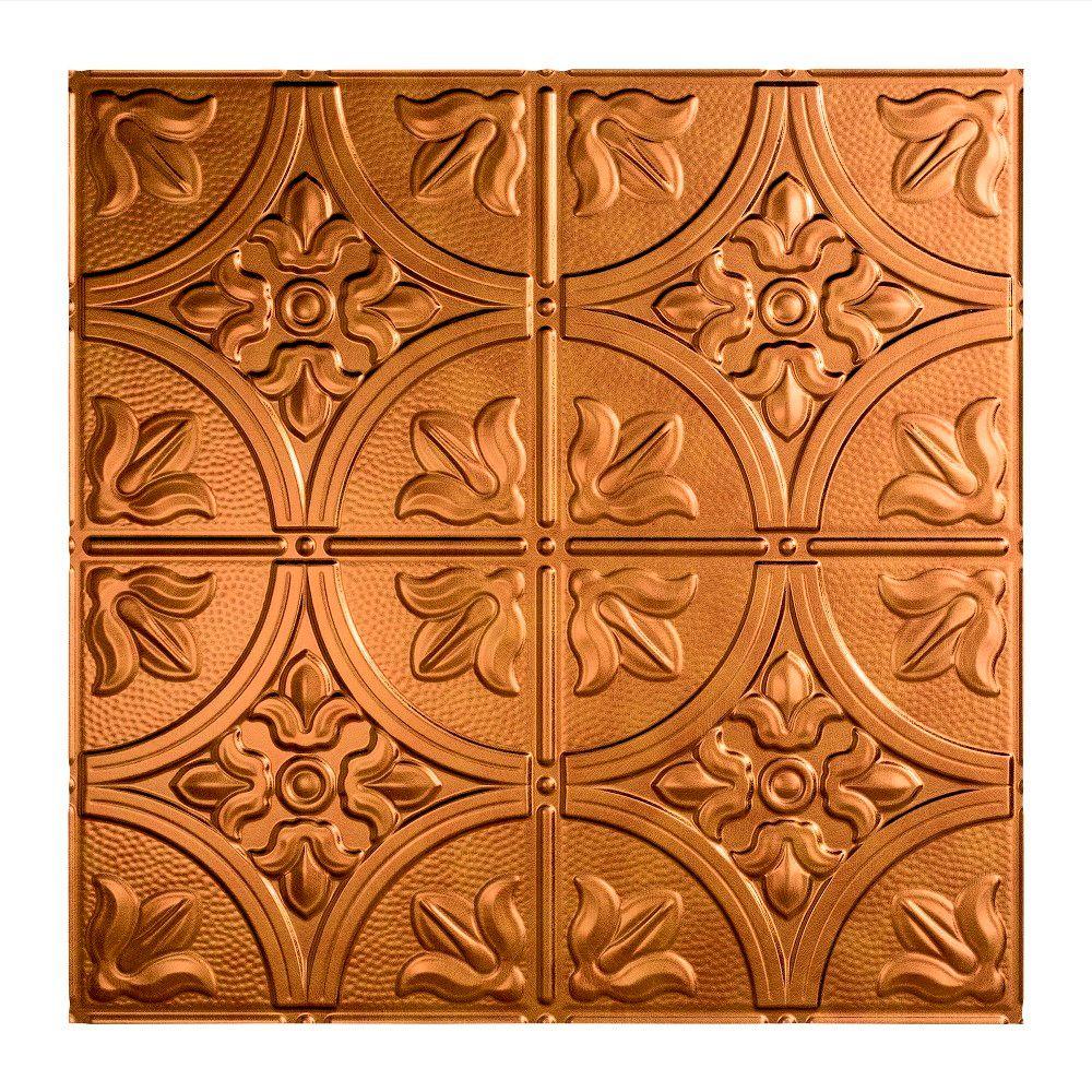 Antique Bronze Fasade Drop Ceiling Tiles L52 31 64 1000 