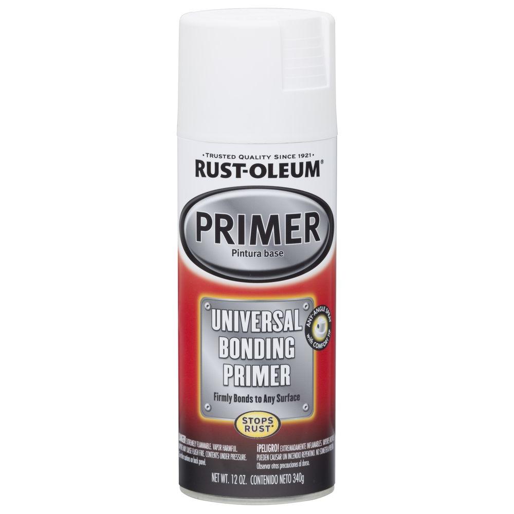 RustOleum Automotive 12 oz. White Universal Bonding Primer Spray (6