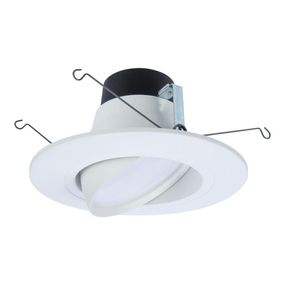 Halo LA 5 in. and 6 in. 2700K White Integrated LED Recessed Ceiling