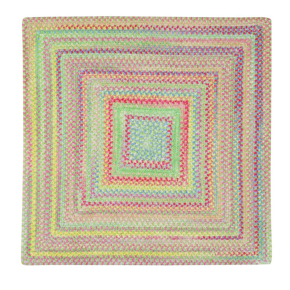 Capel Country Grove Grass 7 ft. 6 in. x 7 ft. 6 in. Concentric Square