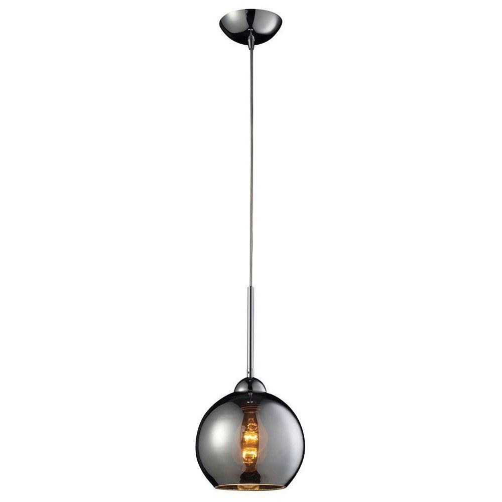 Titan Lighting Cassandra 1 Light Polished Chrome Ceiling Mount Titan Lighting Cassandra 1 Light Polished Chrome Ceiling Mount Pendant