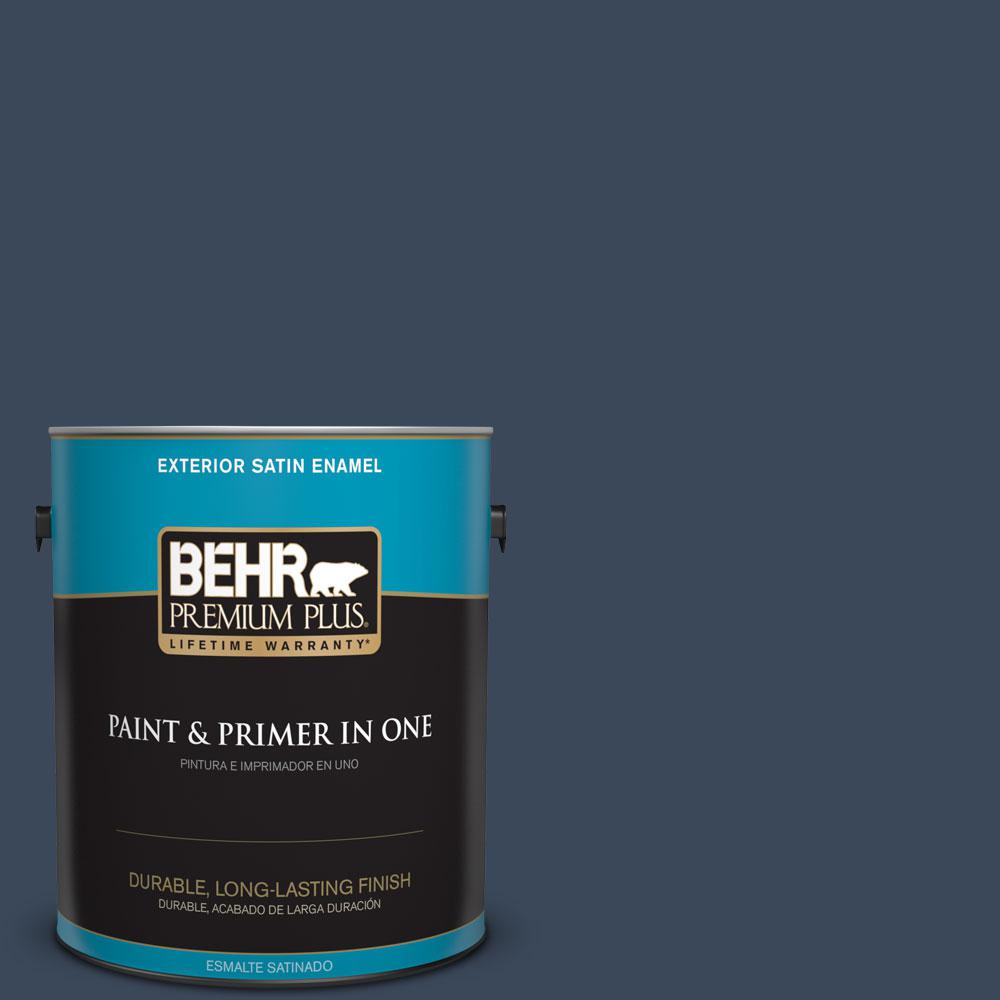 New Behr Very Navy Exterior for Large Space
