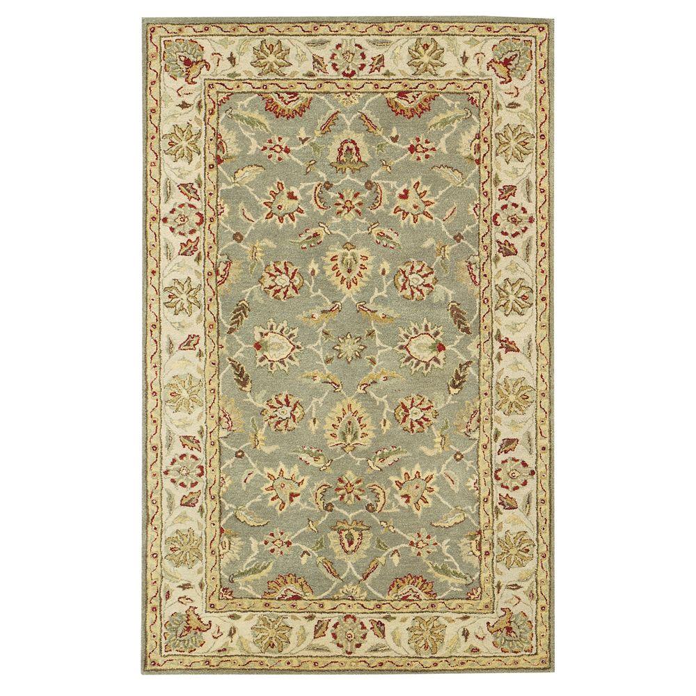 Home Decorators Collection Old London Green/Ivory 10 ft. x 14 ft. Area