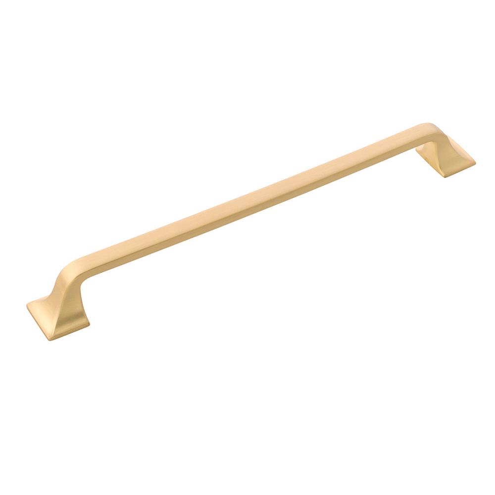 Hickory Hardware Forge 8 13 16 In 224 Mm Brushed Golden Brass