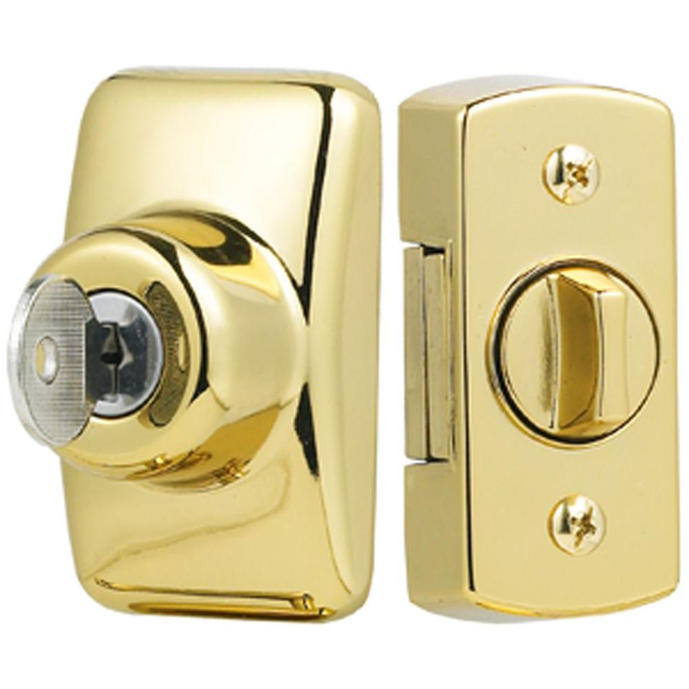 IDEAL Security Keyed Deadbolt in ECoat FinishSKGLKBB The Home Depot