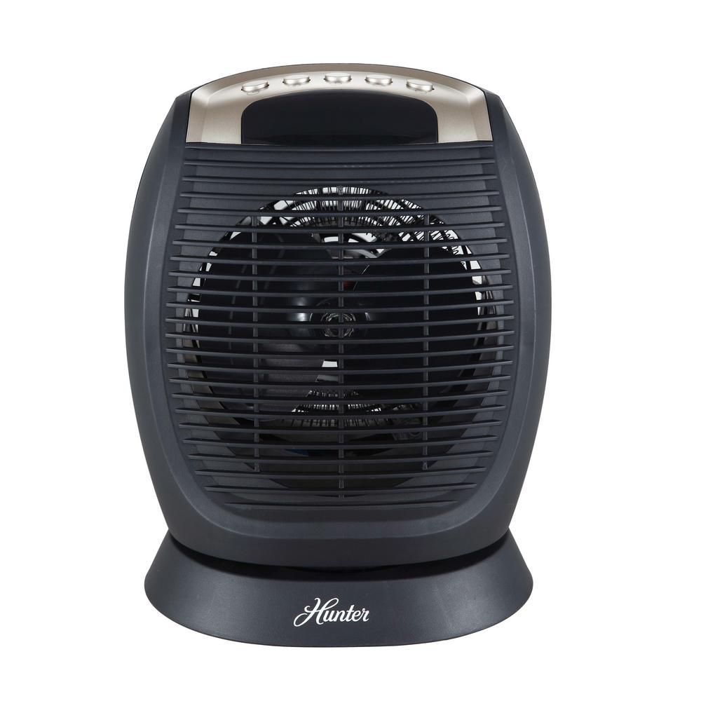 Hunter Digital Fan Heater with Oscillation and ThermostatHFU15E The