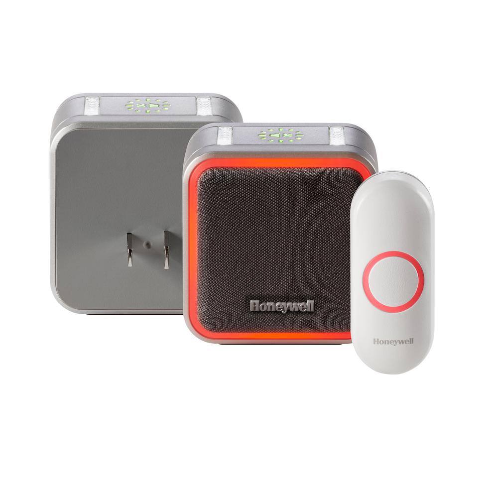 Honeywell Home Series 5 Plug In Door Bell With Halo Light And Push