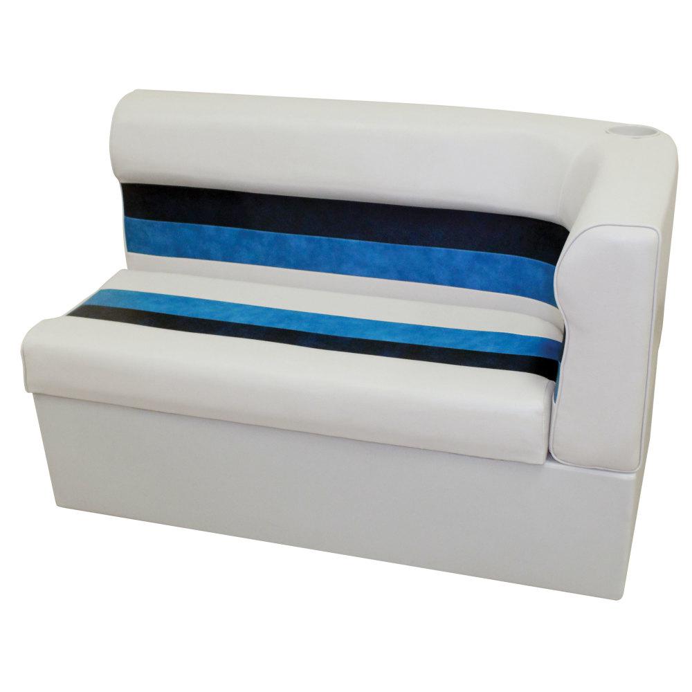Wise Corner Lounge Seat Left Grey Navy Blue 8wd107 1011 The Home