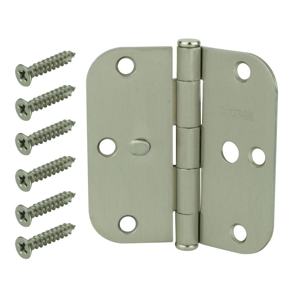 Everbilt 1-1/2 in. x 72 in. Bright Nickel Continuous Hinge-16115 ...