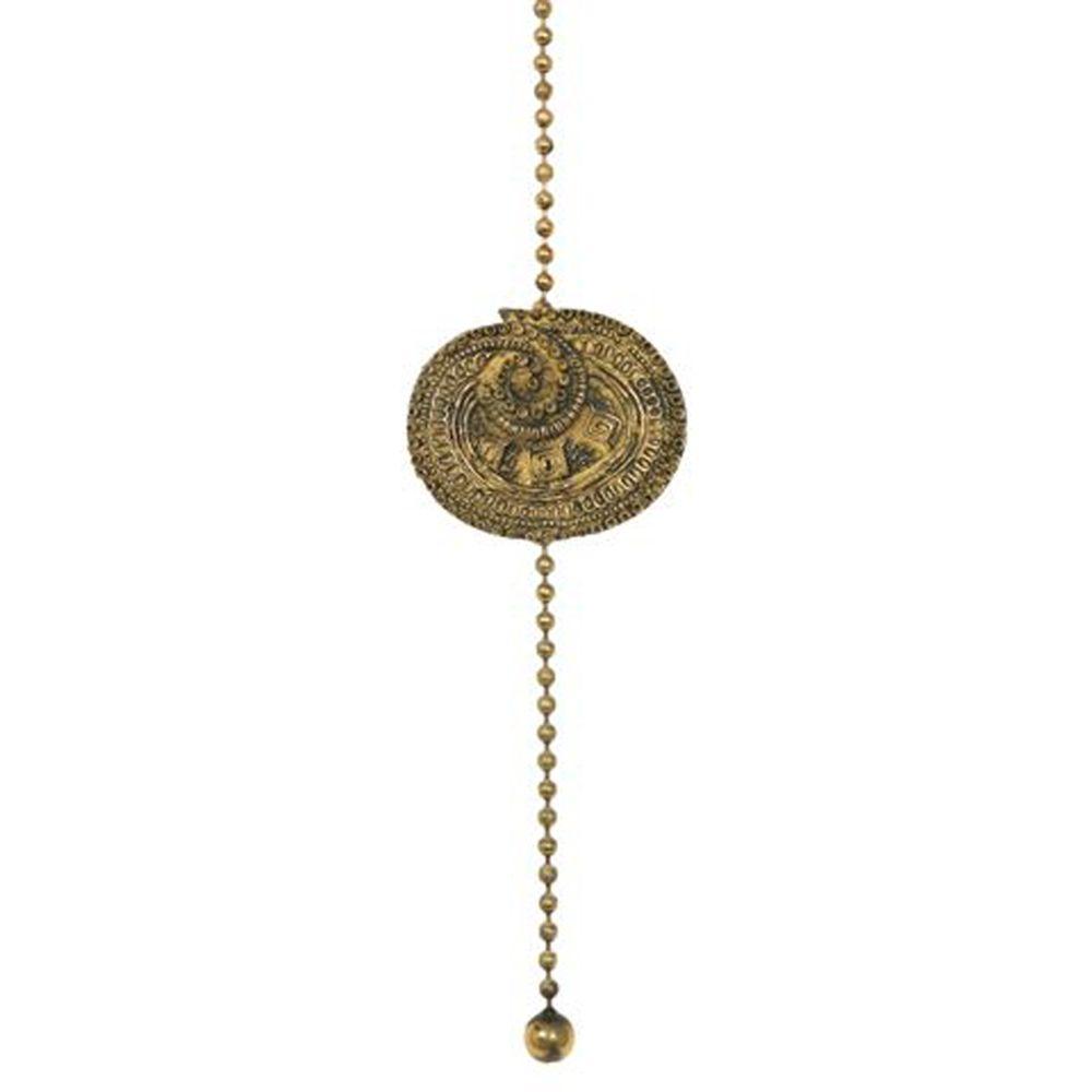 Mario Industries Patina Brass Artifact Ceiling Pull Chain Fp390 Patina Brass Artifact Ceiling Pull Chain