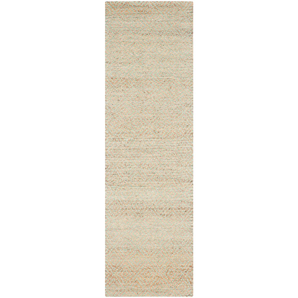Ikat Area Rugs The Home Depot Natural Fiber Green 2 Ft 6 In X 10 Runner