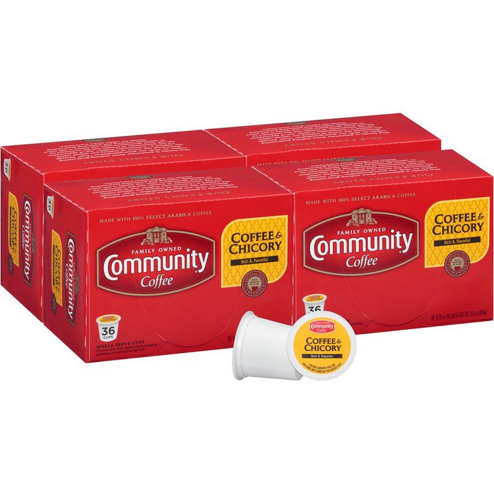 Community Coffee French Vanilla Medium Roast Coffee Single Serve Cups