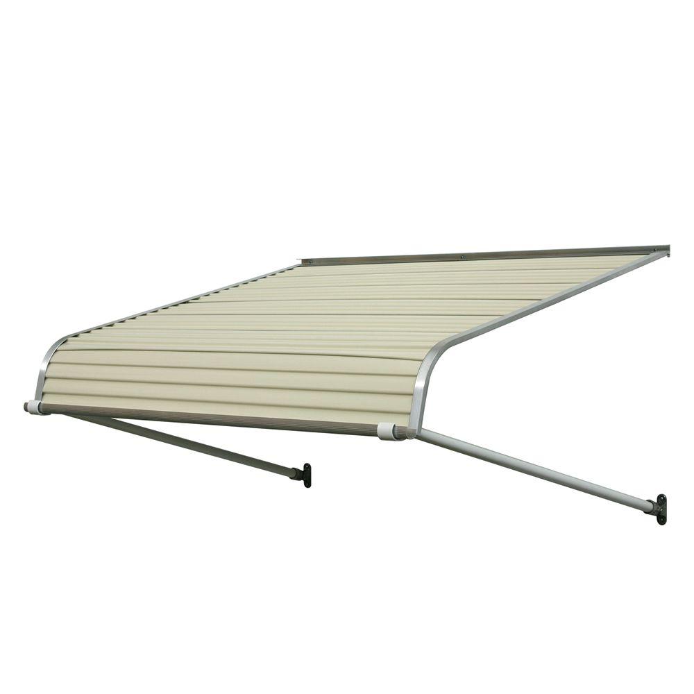 NuImage Awnings 4 Ft 1500 Series Door Canopy Aluminum Awning 12 In