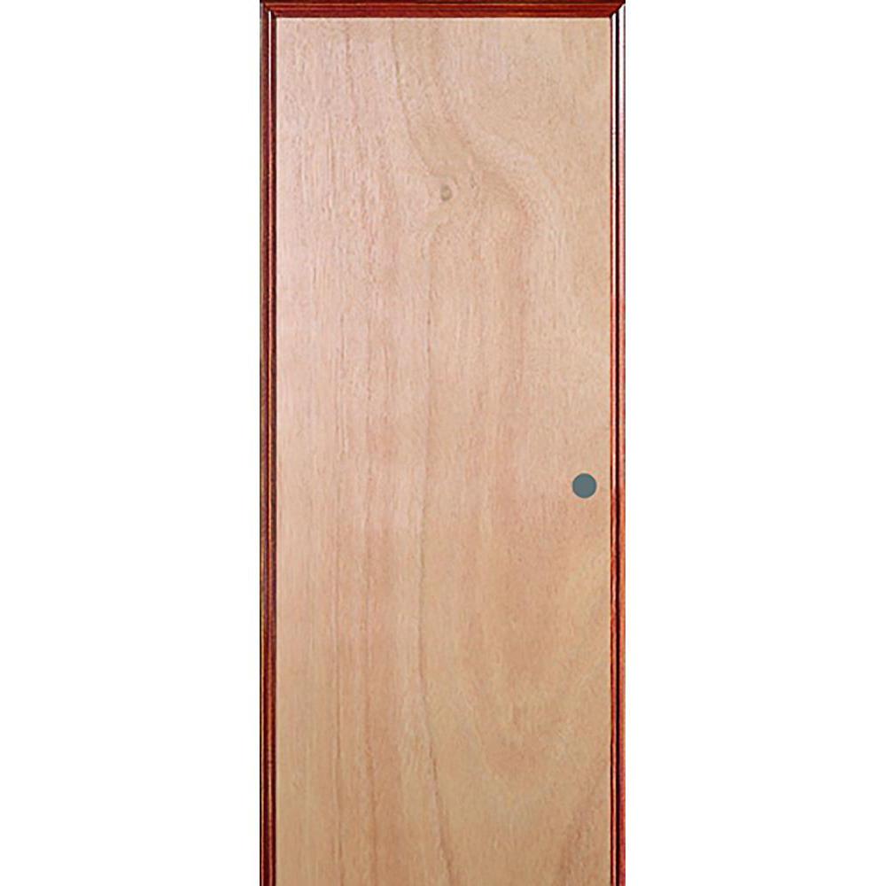 prehung unfinished interior door flush single hardwood jeld wen left hand doors homedepot hover zoom