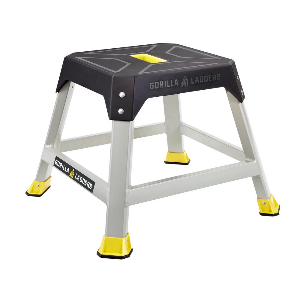 Gorilla Ladders 1.3 ft. L Steel Step Platform, 300 lbs. Load CapacityGLPWP The Home Depot