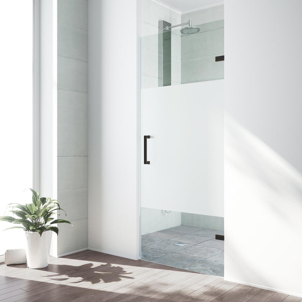 Vigo Soho 28 To 5 In X 70 625 Adjule Frameless Hinged Vigo Soho 28 To 5 In X 70 625 Adjule Frameless Hinged Shower Door