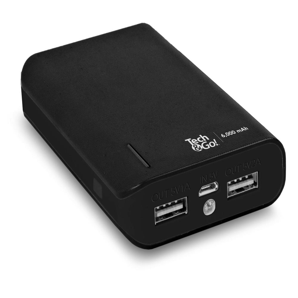 6000mAh 2-Ports Powerbank-215 9008 TG1 