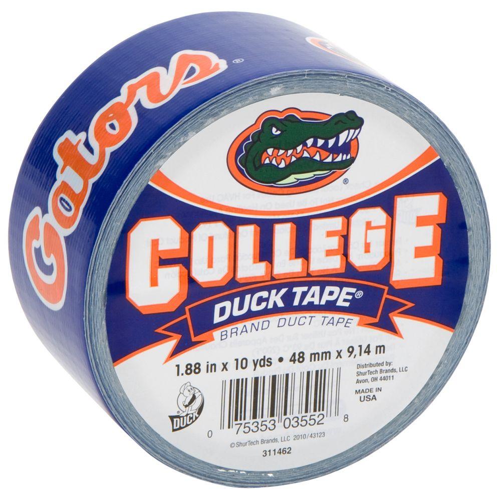 UPC 075353035528 product image for Duct Tape: Duck Adhesives & Fillers College 1-7/8 in. x 10 yds. University of Fl | upcitemdb.com