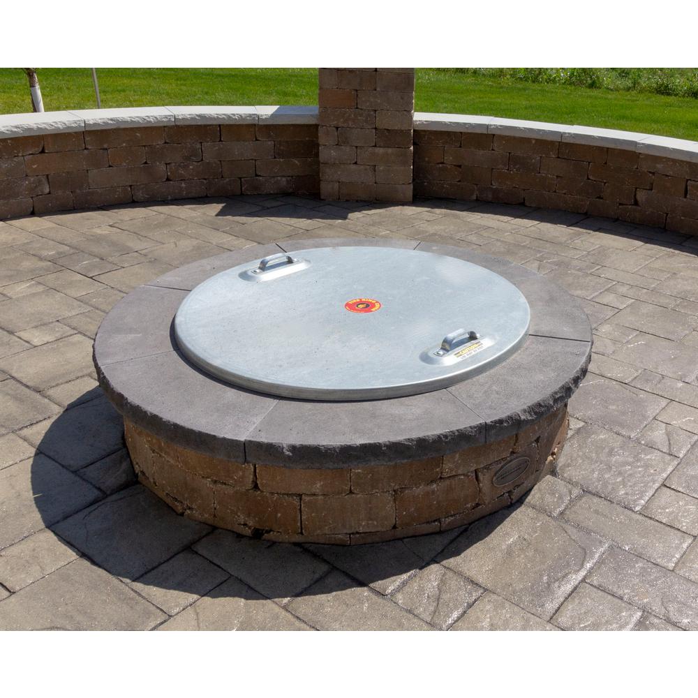 Necessories 37 In Fire Pit Cover Iac 30 The Home Depot