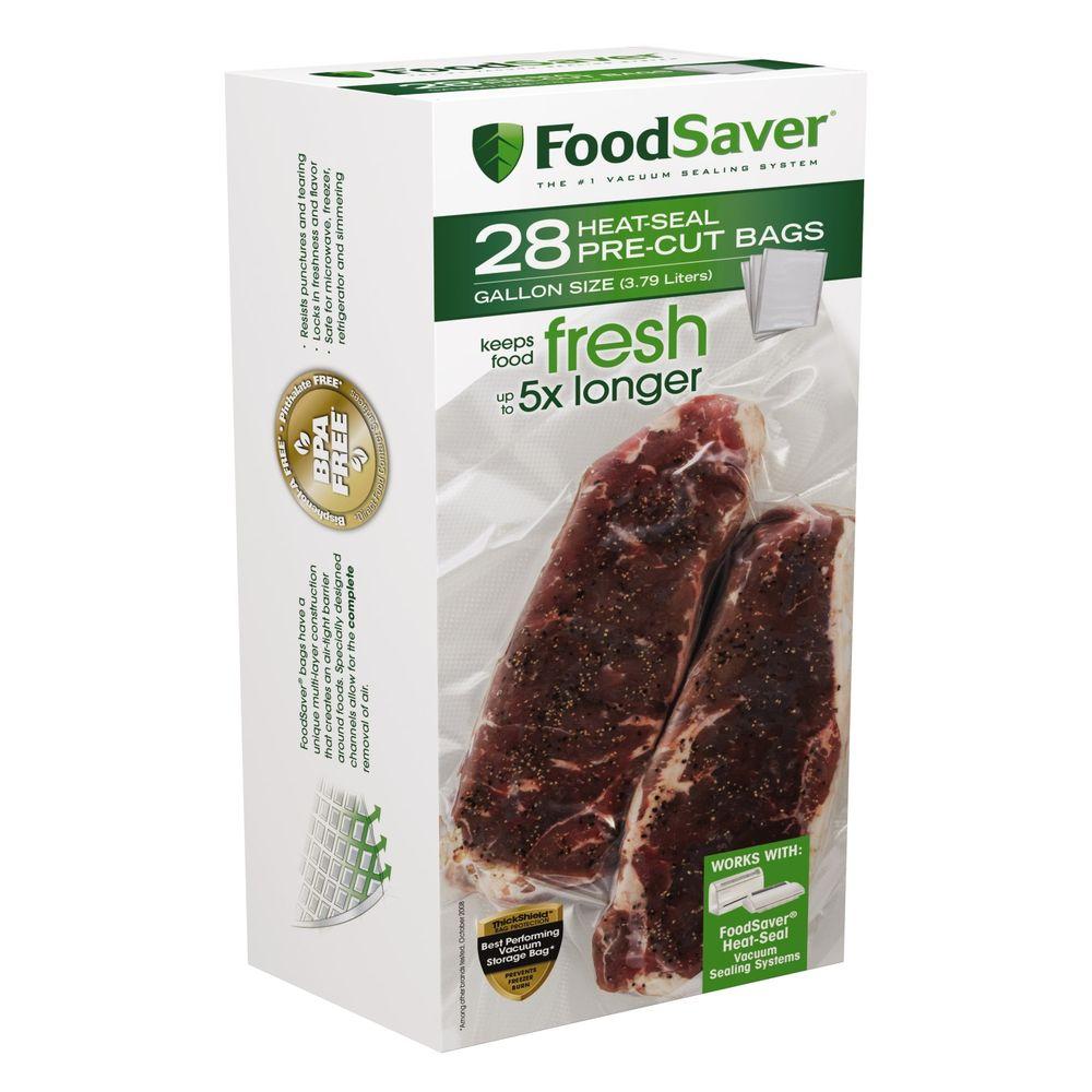 FoodSaver Vacuum Sealer Bag (Set of 28)FSFSBF0326DS The Home Depot