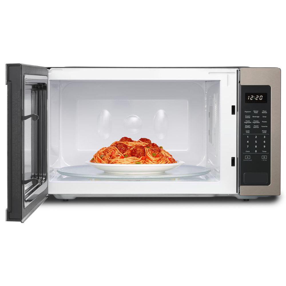Medium Bronze Stainless Countertop Microwaves Microwaves The